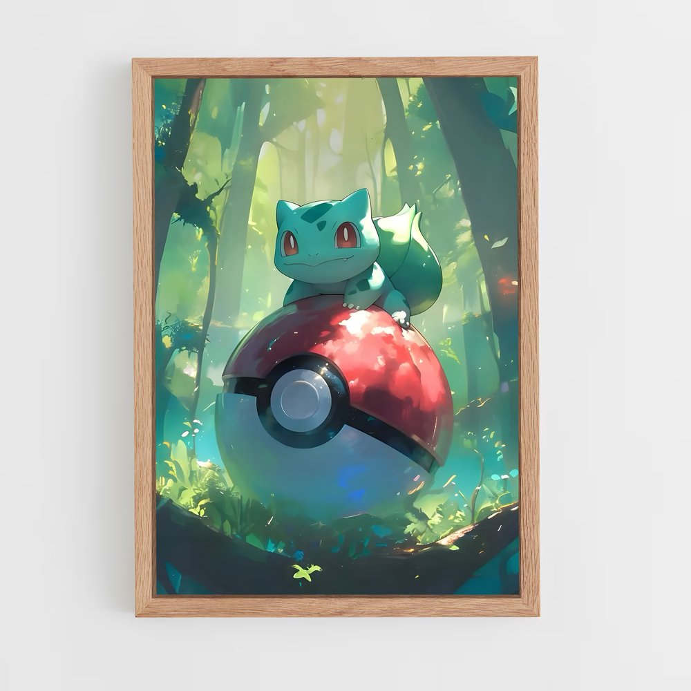 Poster Bulbasaur's Garden – affiche Pokemon (vue 4)
