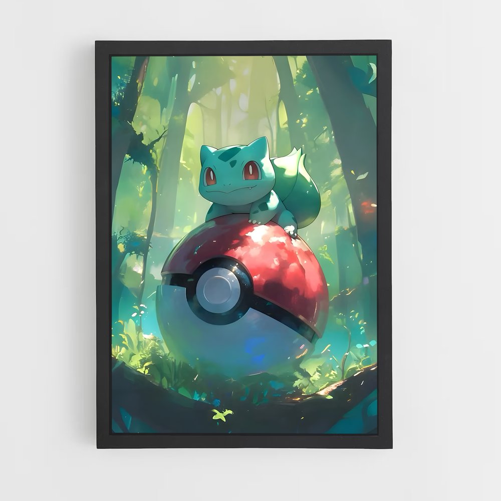 Poster Bulbasaur's Garden – affiche Pokemon (vue 2)