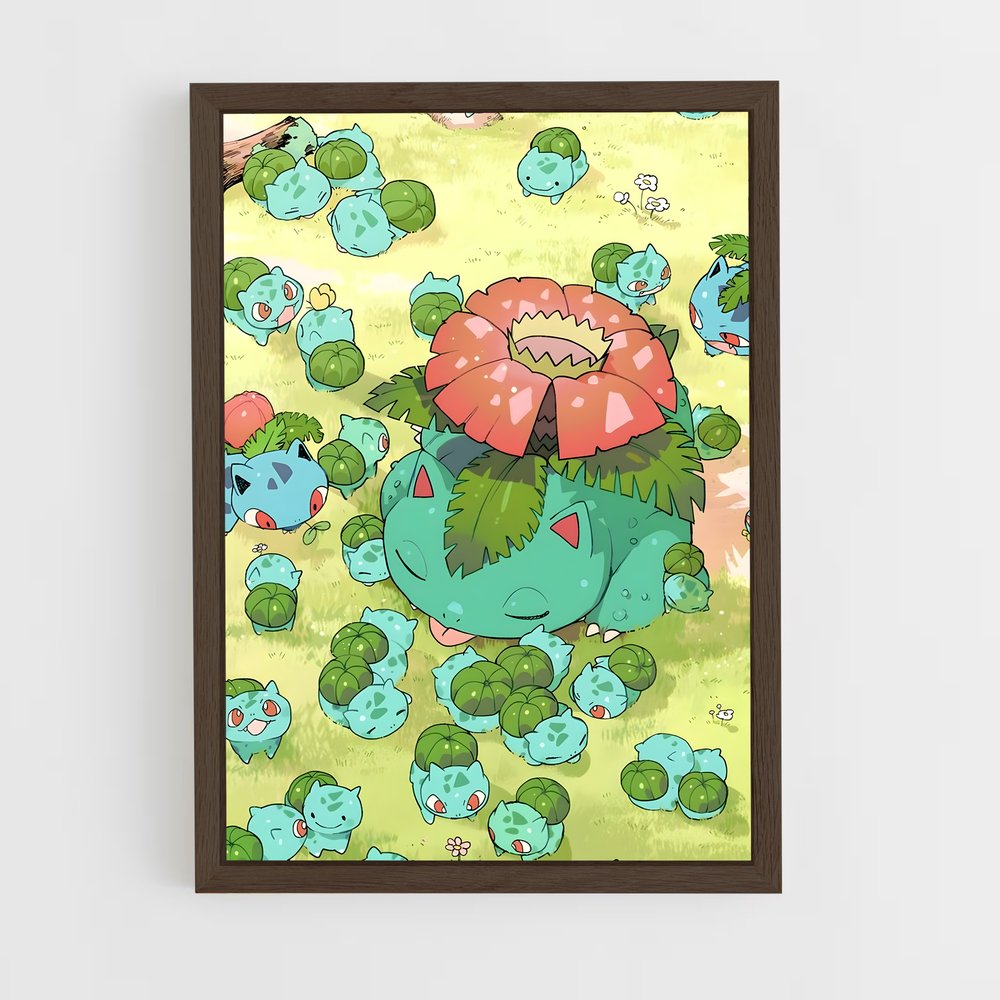 Poster Bulbasaur : Le Gardien de la Nature – affiche Pokemon (vue 5)