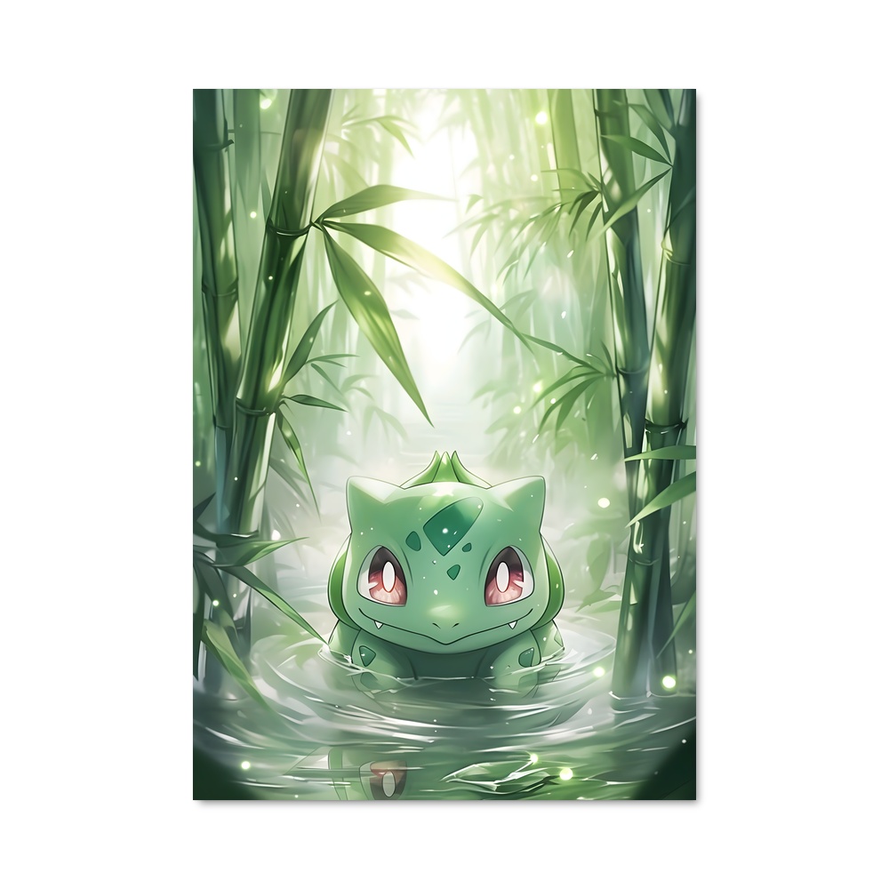 Poster Bulbasaur: Nature Éternelle – affiche Pokemon