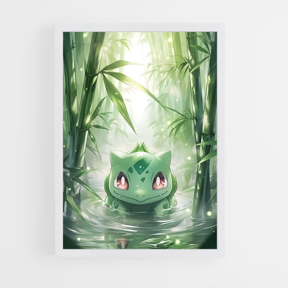 Poster Bulbasaur: Nature Éternelle – affiche Pokemon (vue 3)