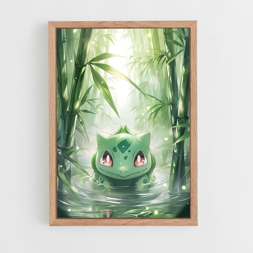 Poster Bulbasaur: Nature Éternelle – affiche Pokemon (vue 4)