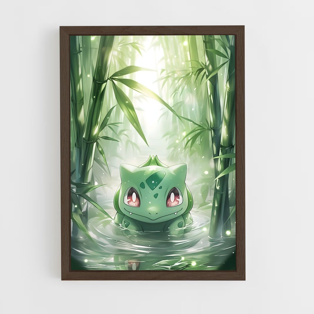 Poster Bulbasaur: Nature Éternelle – affiche Pokemon (vue 5)