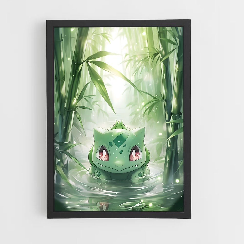 Poster Bulbasaur: Nature Éternelle – affiche Pokemon (vue 2)