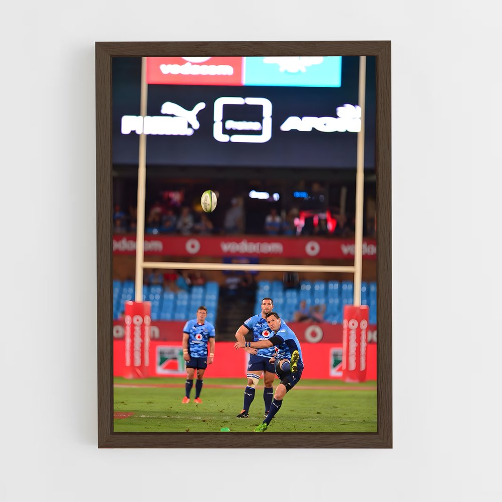 Poster Action Rugby (vue 5)