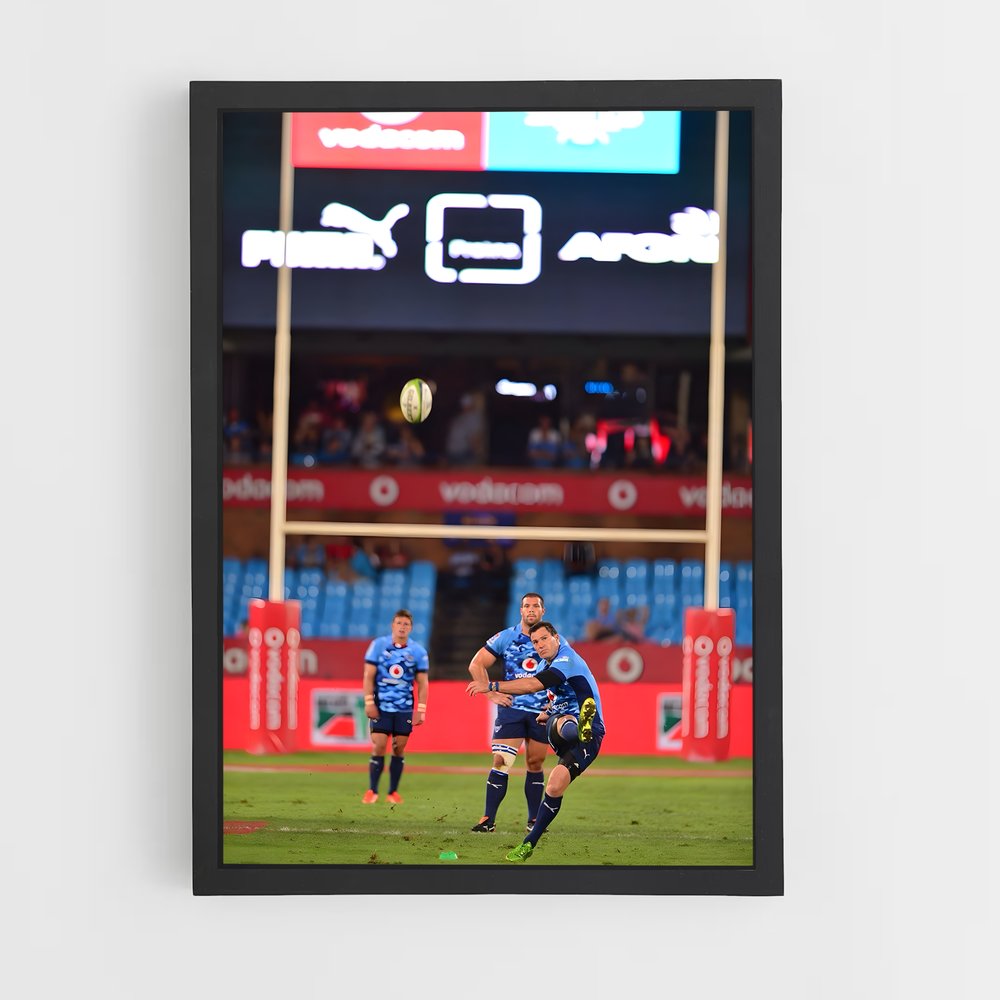 Poster Action Rugby (vue 2)