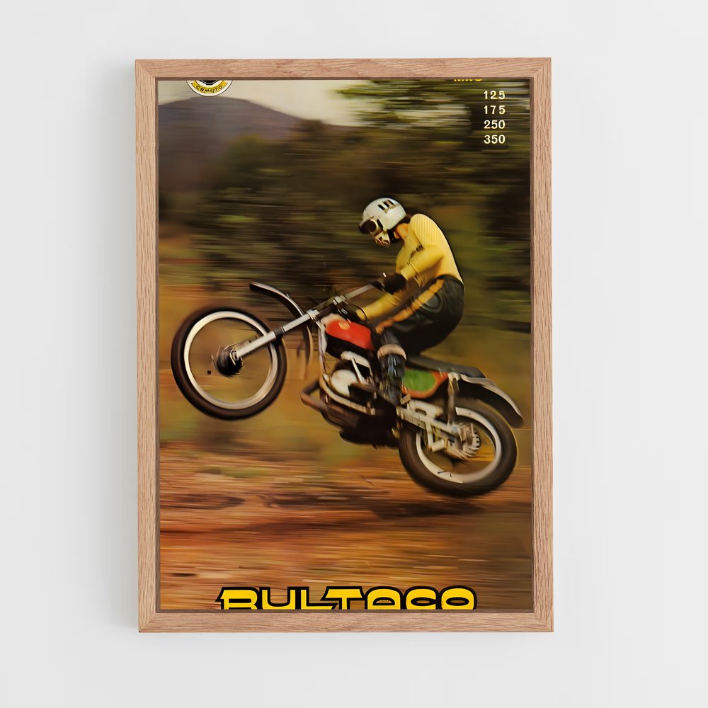Poster Ride The Legend – affiche Bultaco (vue 4)
