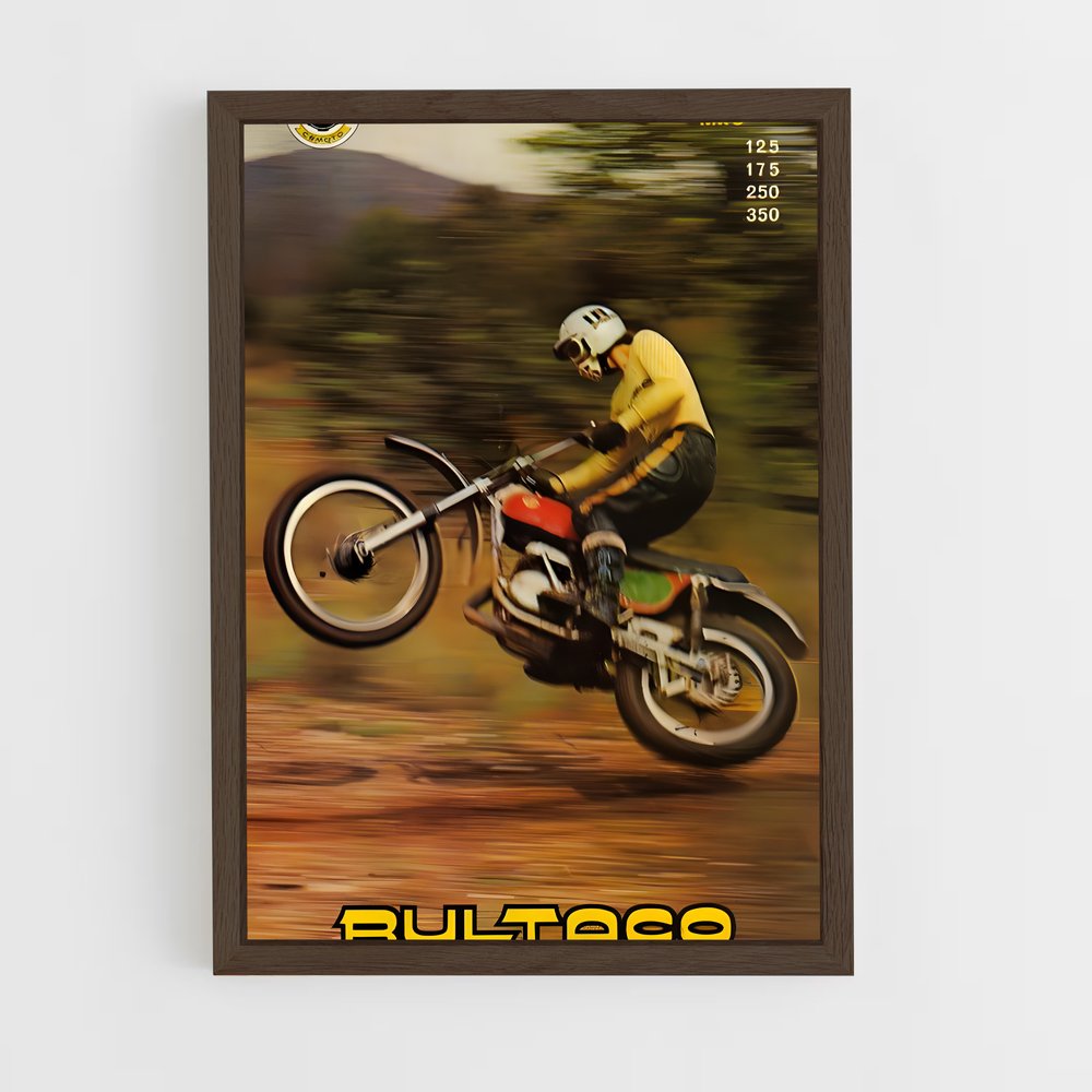 Poster Ride The Legend – affiche Bultaco (vue 5)