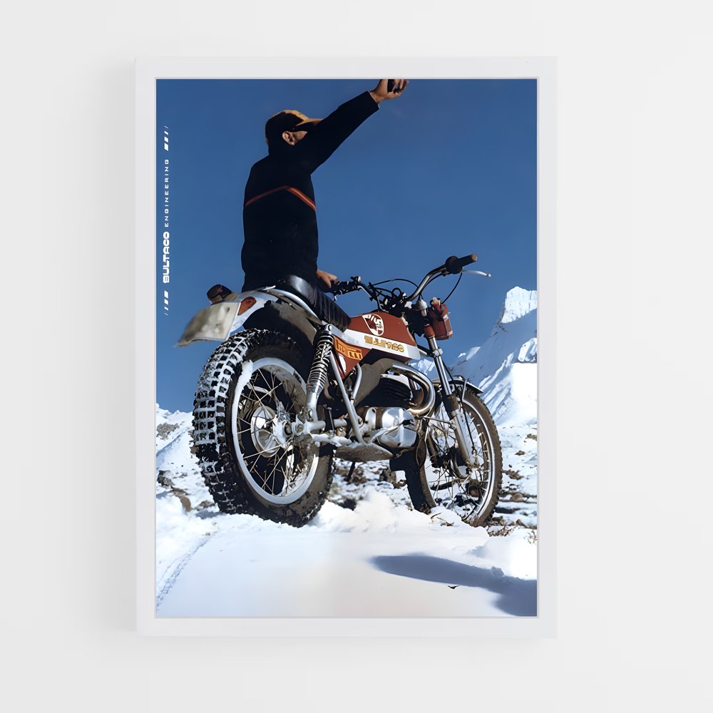 Poster Bultaco Éclatant (vue 3)