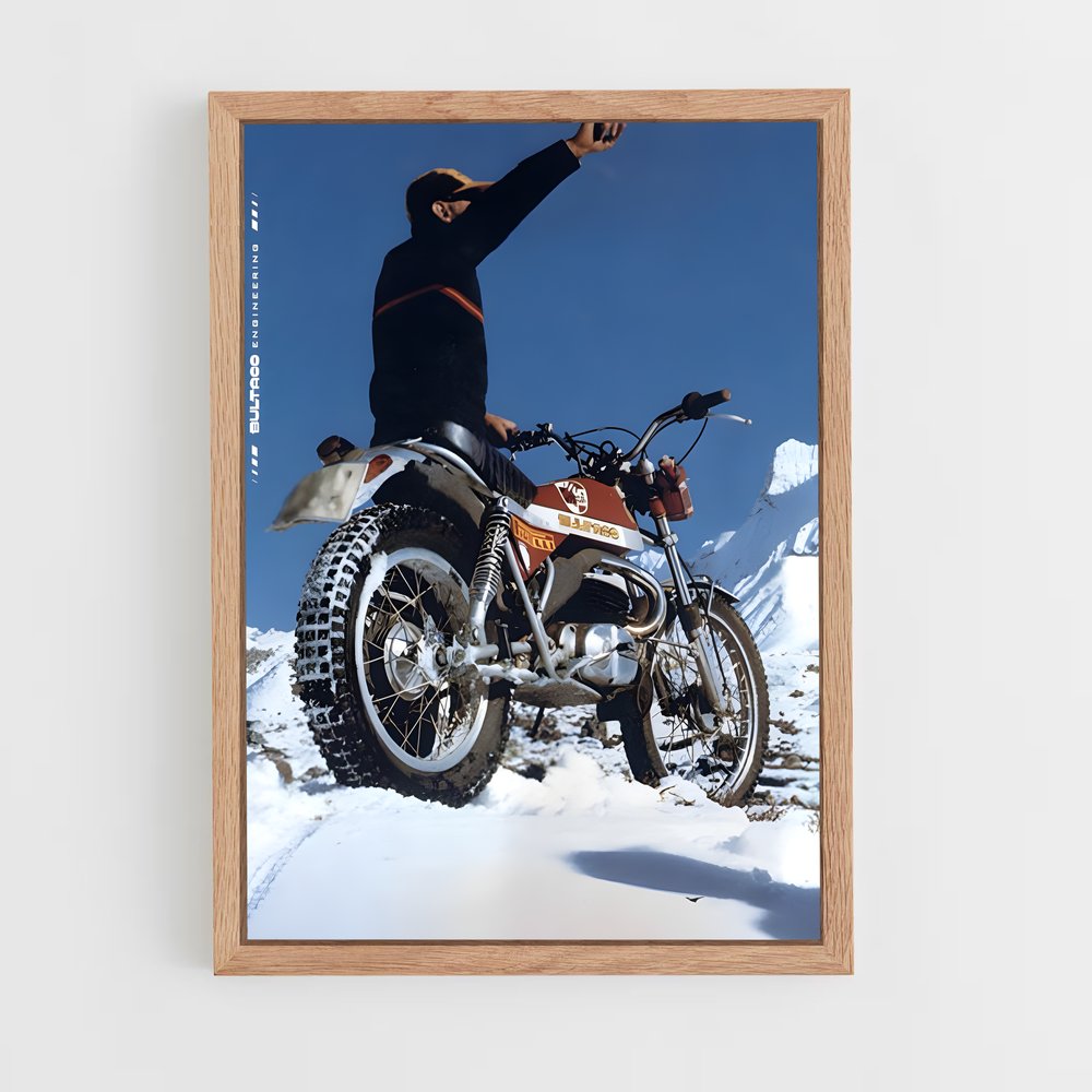 Poster Bultaco Éclatant (vue 4)
