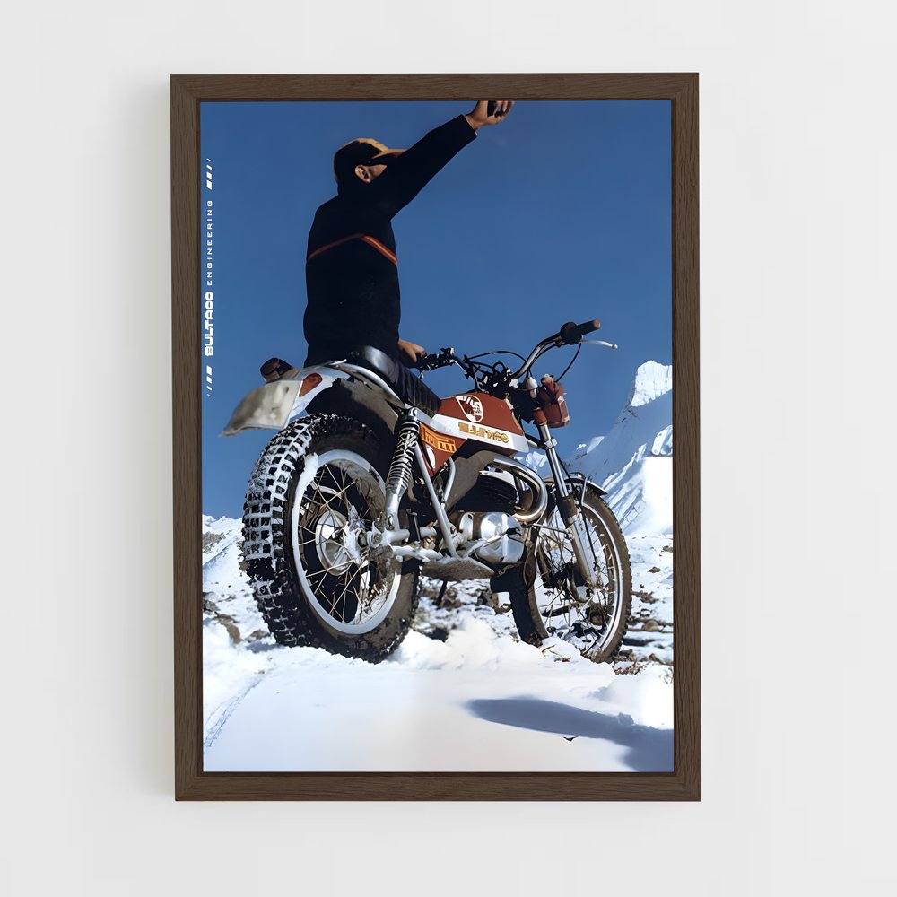 Poster Bultaco Éclatant (vue 5)
