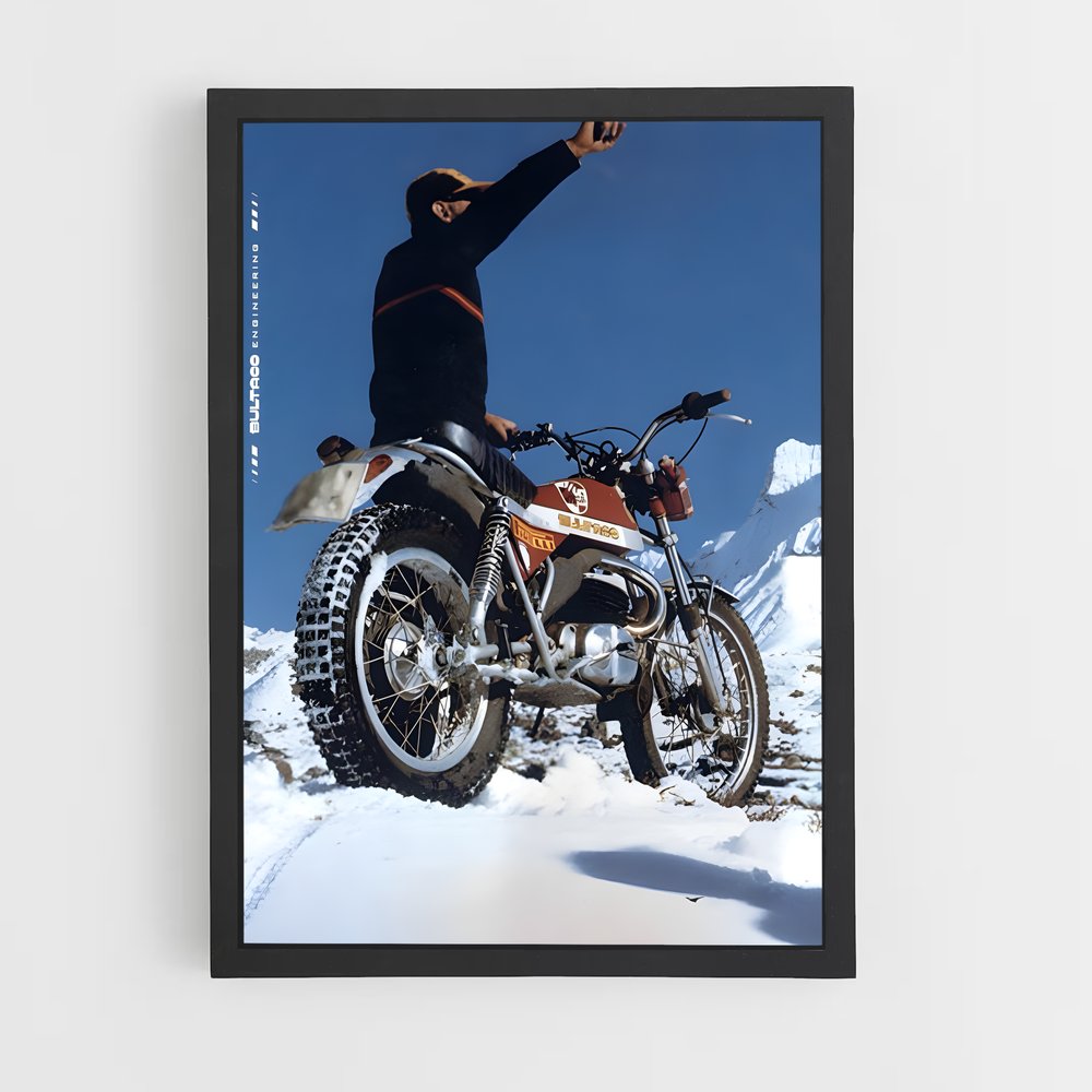 Poster Bultaco Éclatant (vue 2)