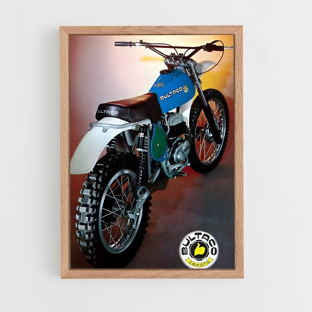 Poster Bultaco en Garage (vue 4)