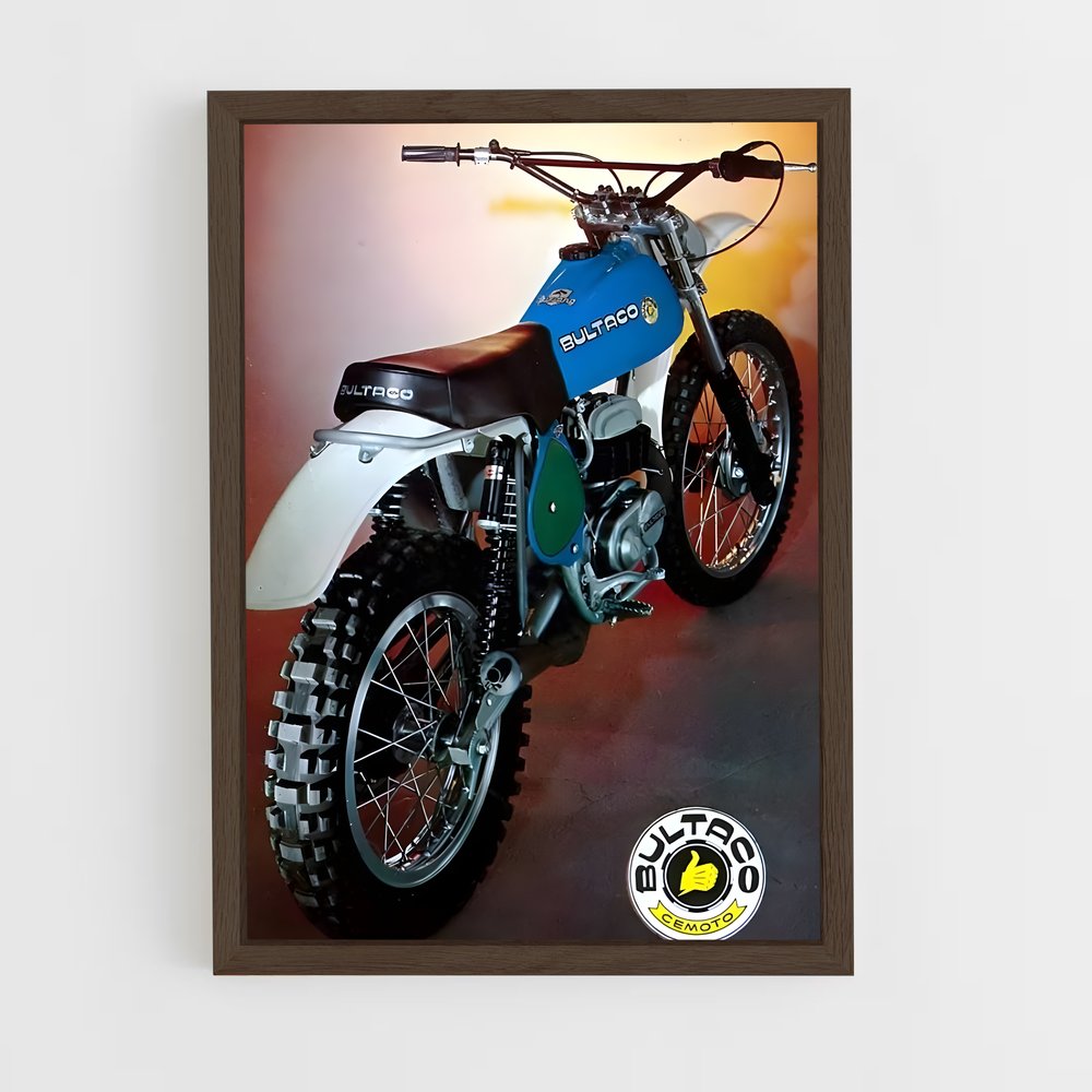 Poster Bultaco en Garage (vue 5)