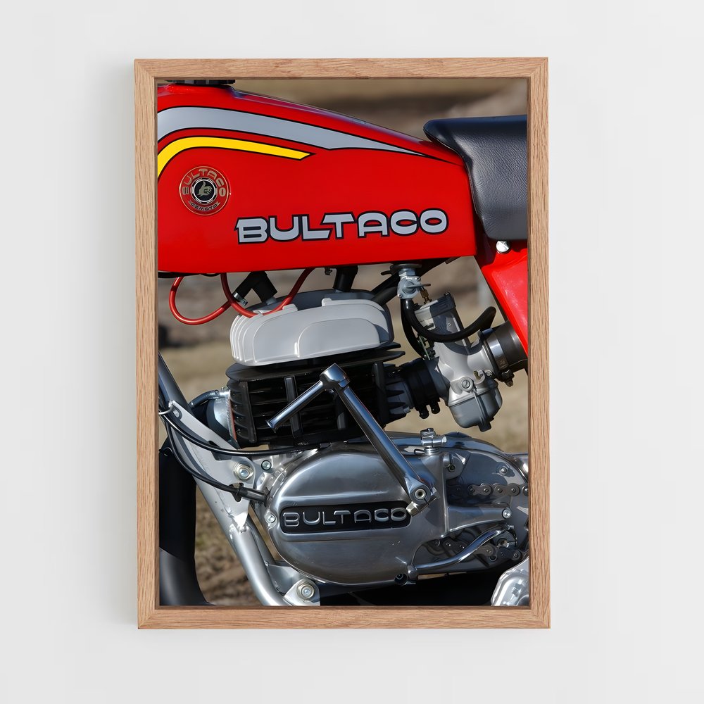 Poster Bultaco Rogue Rider (vue 4)