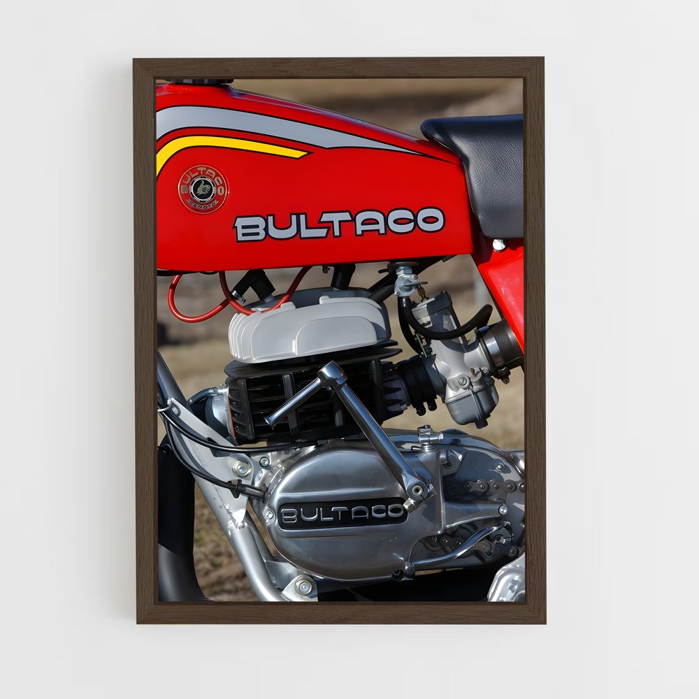 Poster Bultaco Rogue Rider (vue 5)