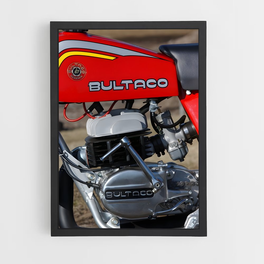 Poster Bultaco Rogue Rider (vue 2)