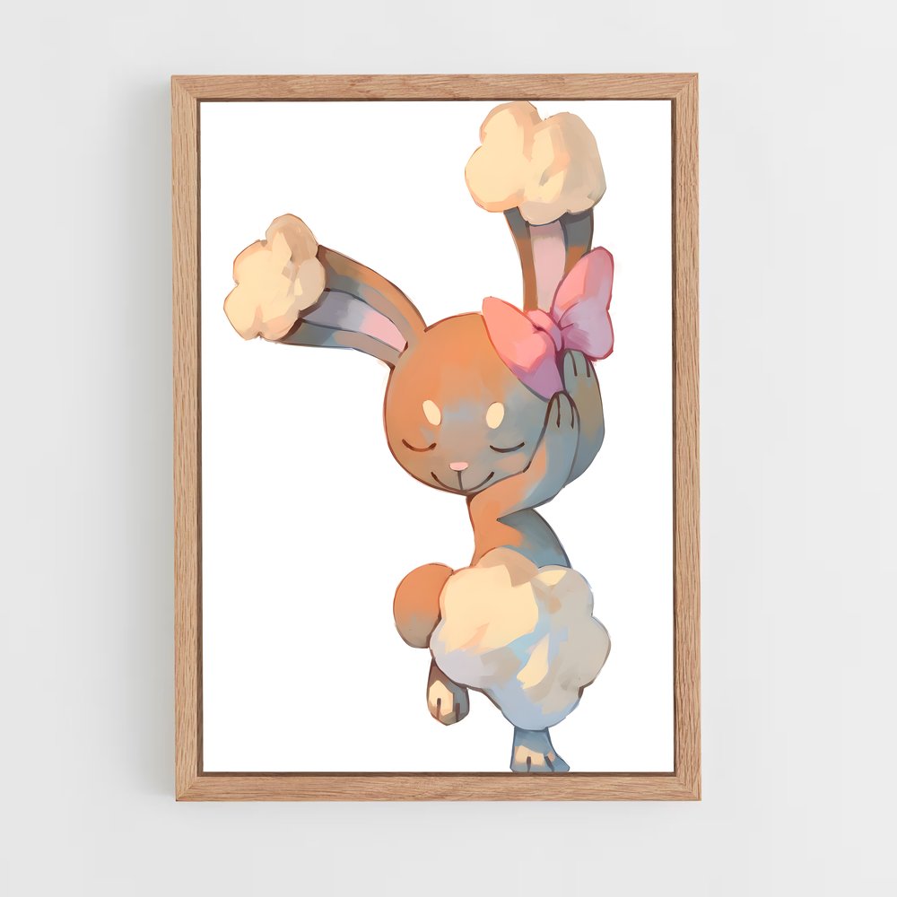 Poster Buneary Bowtiful – affiche Pokemon (vue 4)