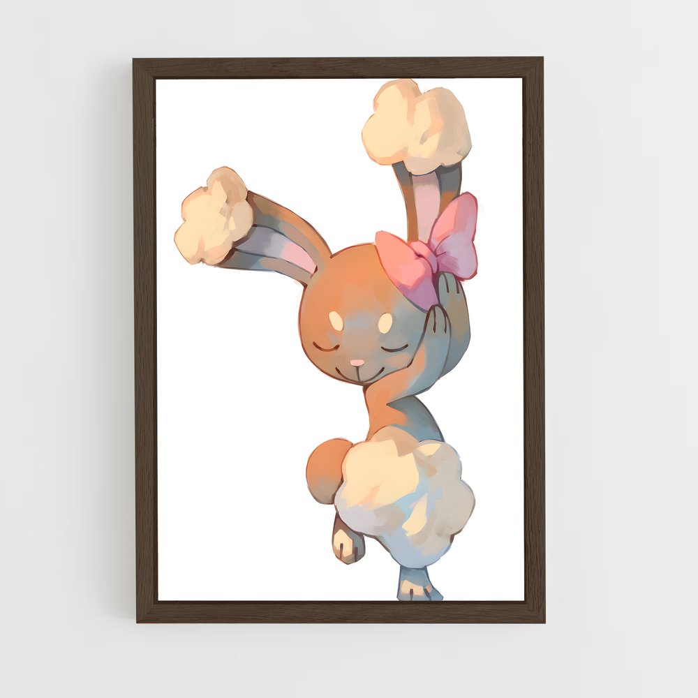 Poster Buneary Bowtiful – affiche Pokemon (vue 5)