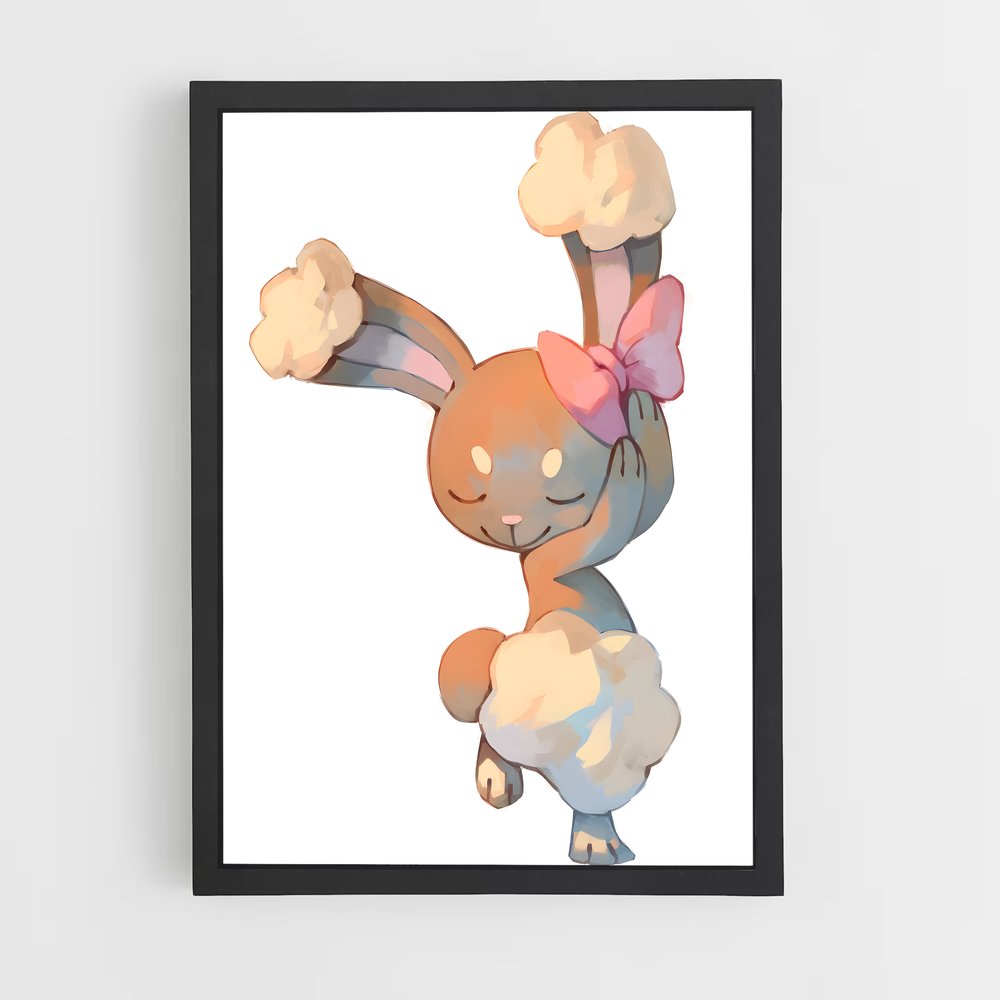 Poster Buneary Bowtiful – affiche Pokemon (vue 2)