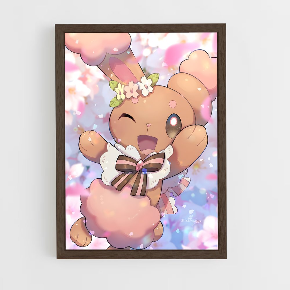 Poster Buneary Chic – affiche Pokemon (vue 5)