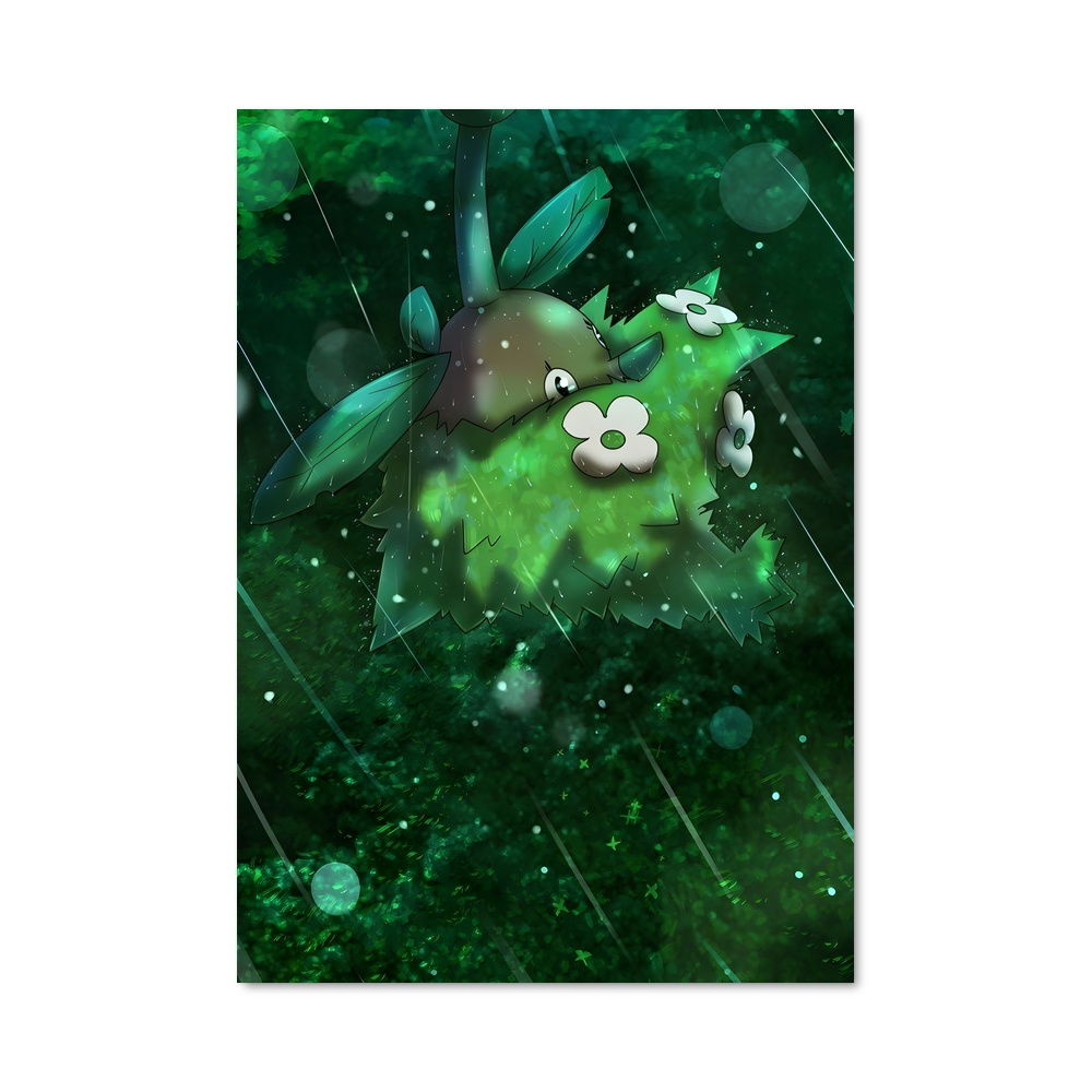 Poster Burmy Verdoyant – affiche Pokemon