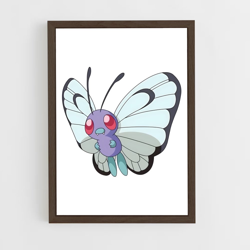 Poster Papillon Énigmatique – affiche Pokemon (vue 5)