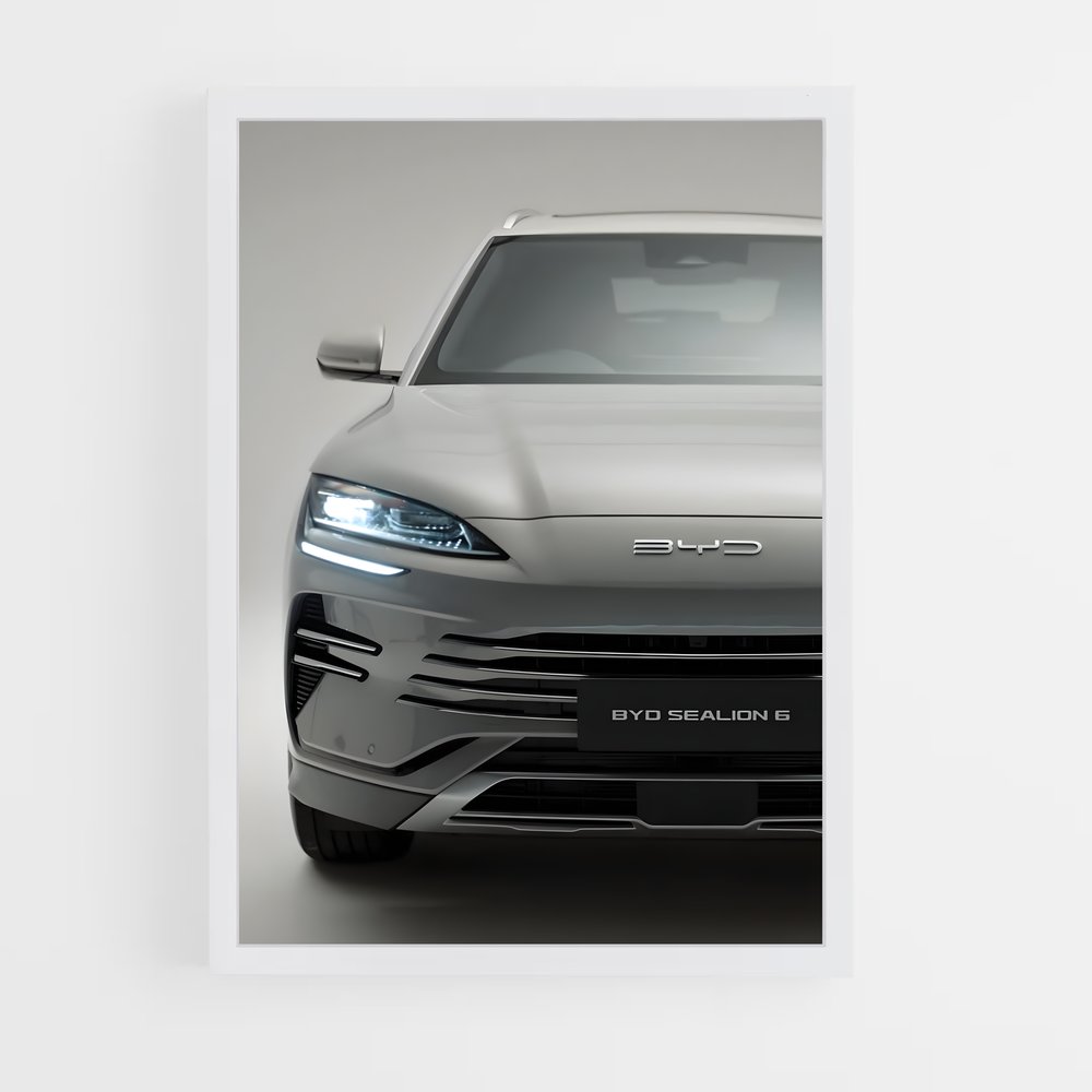 Poster Tesla Revolution – affiche BYD (vue 3)