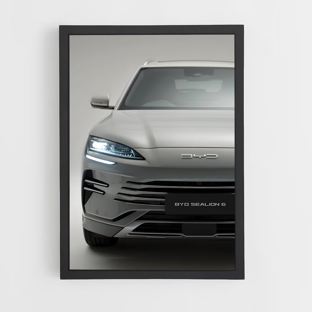 Poster Tesla Revolution – affiche BYD (vue 2)