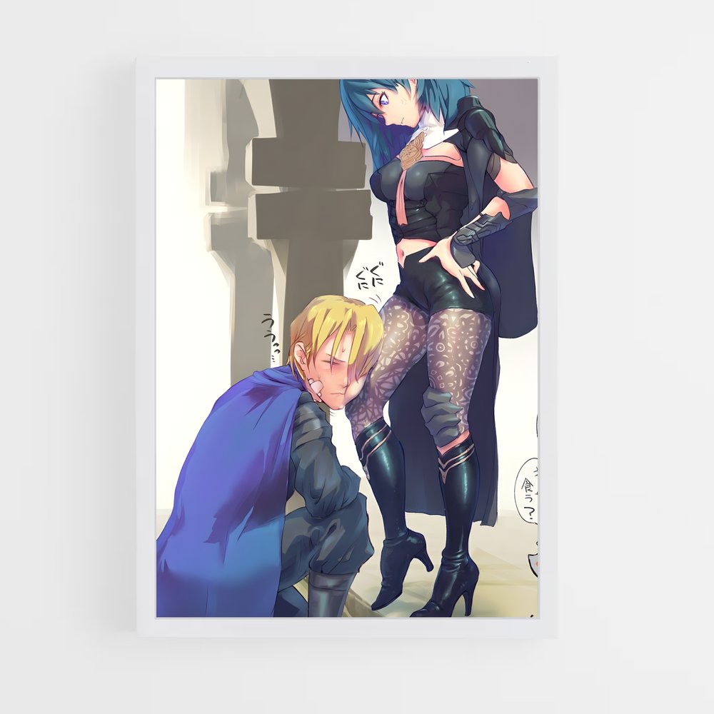 Poster Étreinte Mystique – affiche Super Smash Bros (vue 3)