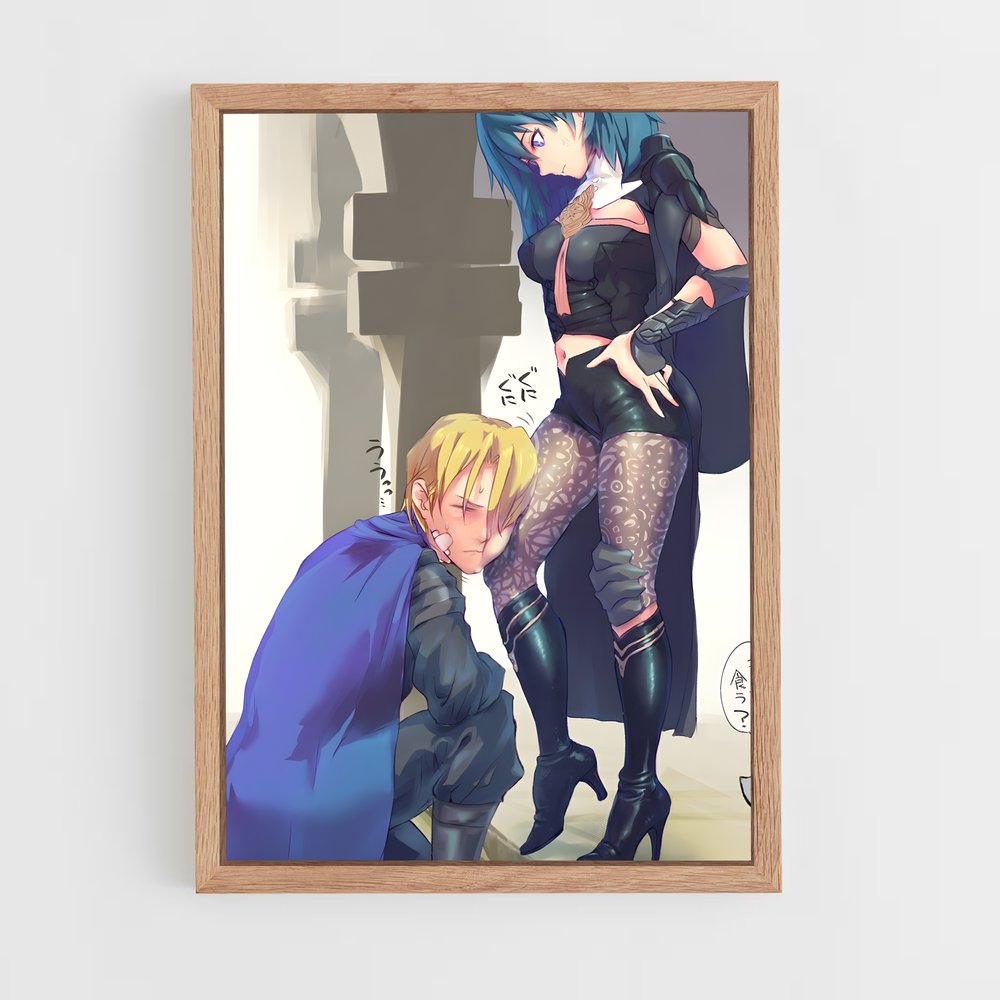 Poster Étreinte Mystique – affiche Super Smash Bros (vue 4)