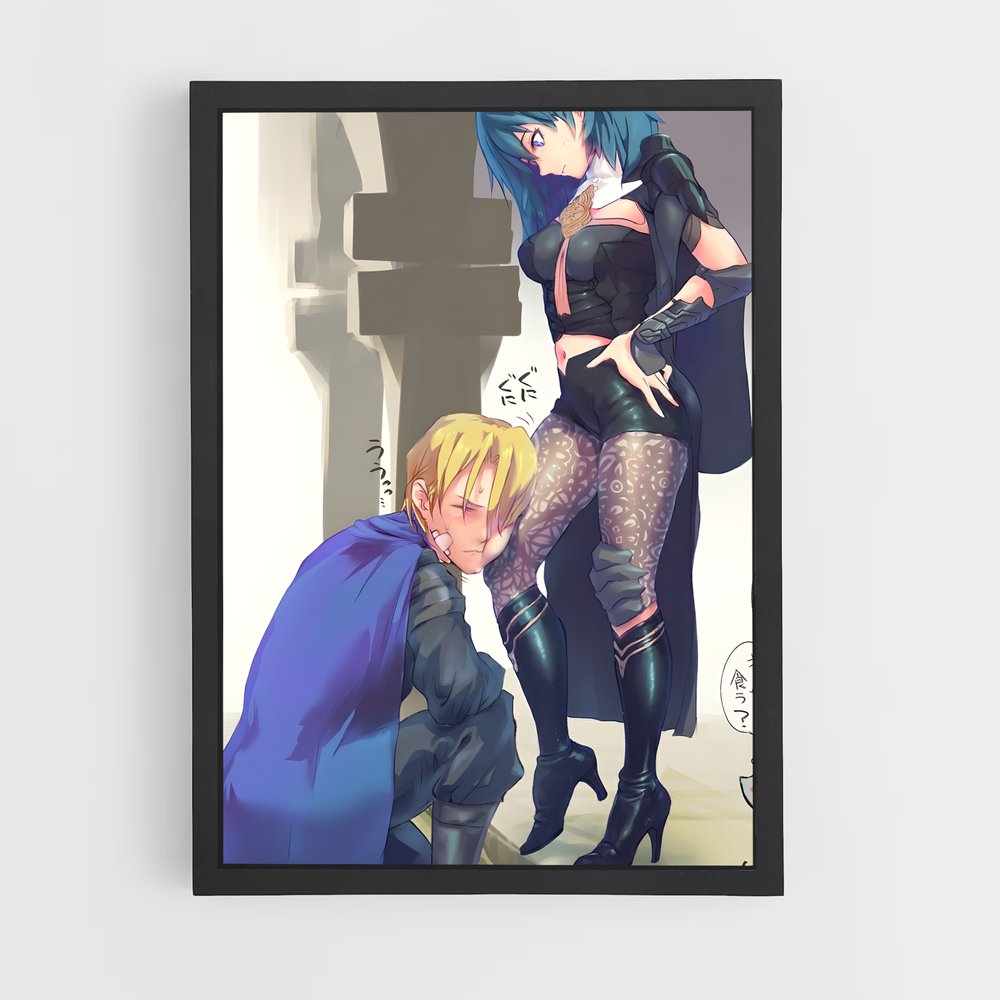 Poster Étreinte Mystique – affiche Super Smash Bros (vue 2)