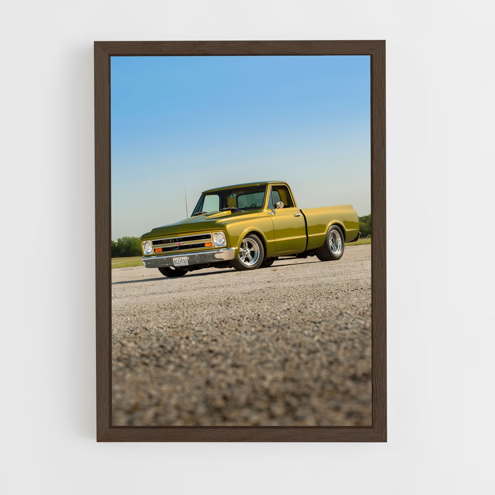 Poster routes scène – affiche Chevrolet (vue 5)