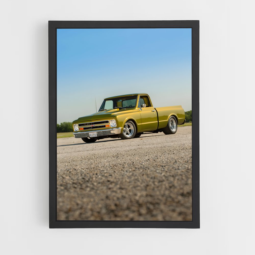 Poster routes scène – affiche Chevrolet (vue 2)