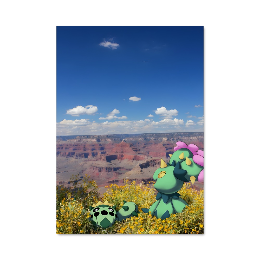 Poster Cacnea Adventures – affiche Pokemon