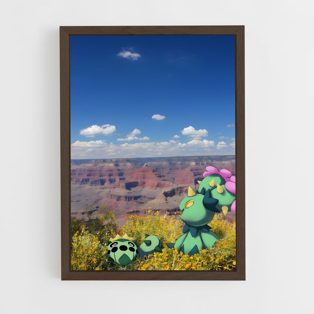 Poster Cacnea Adventures – affiche Pokemon (vue 5)