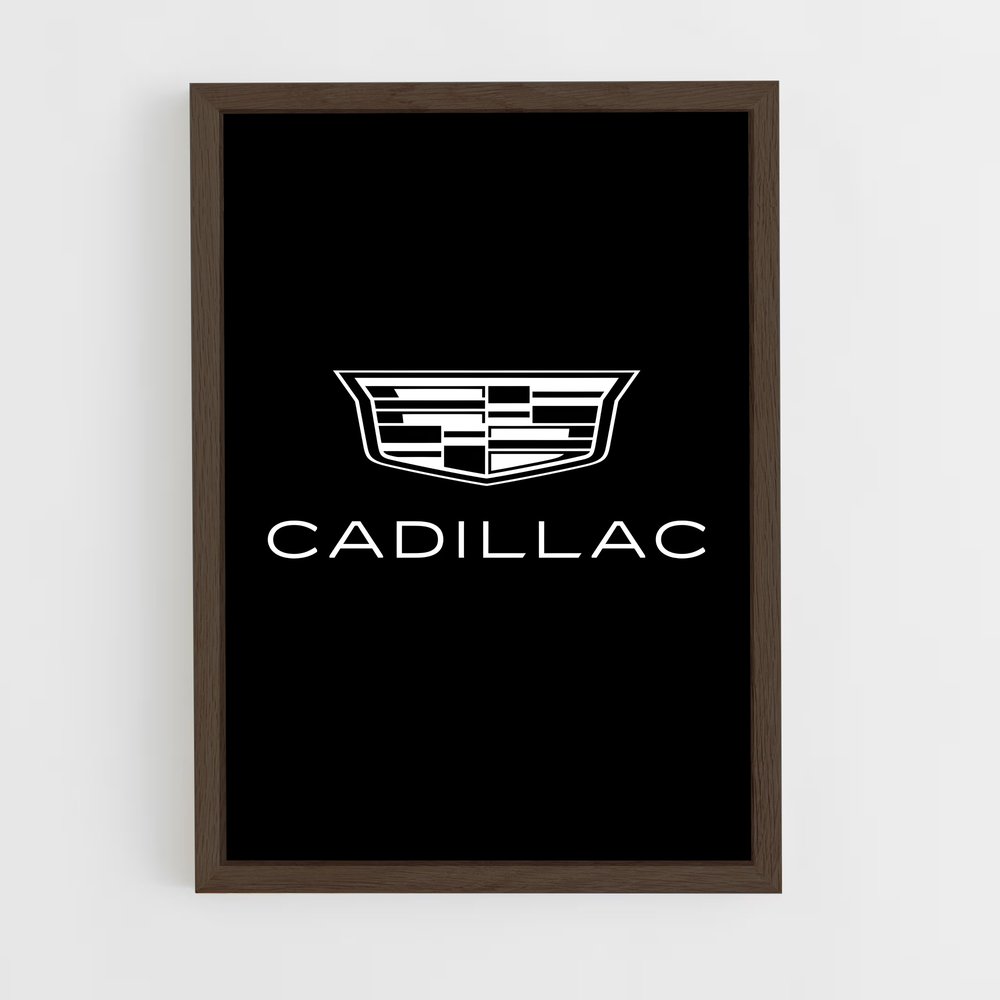 Poster Cadillac Noir et Blanc (vue 5)