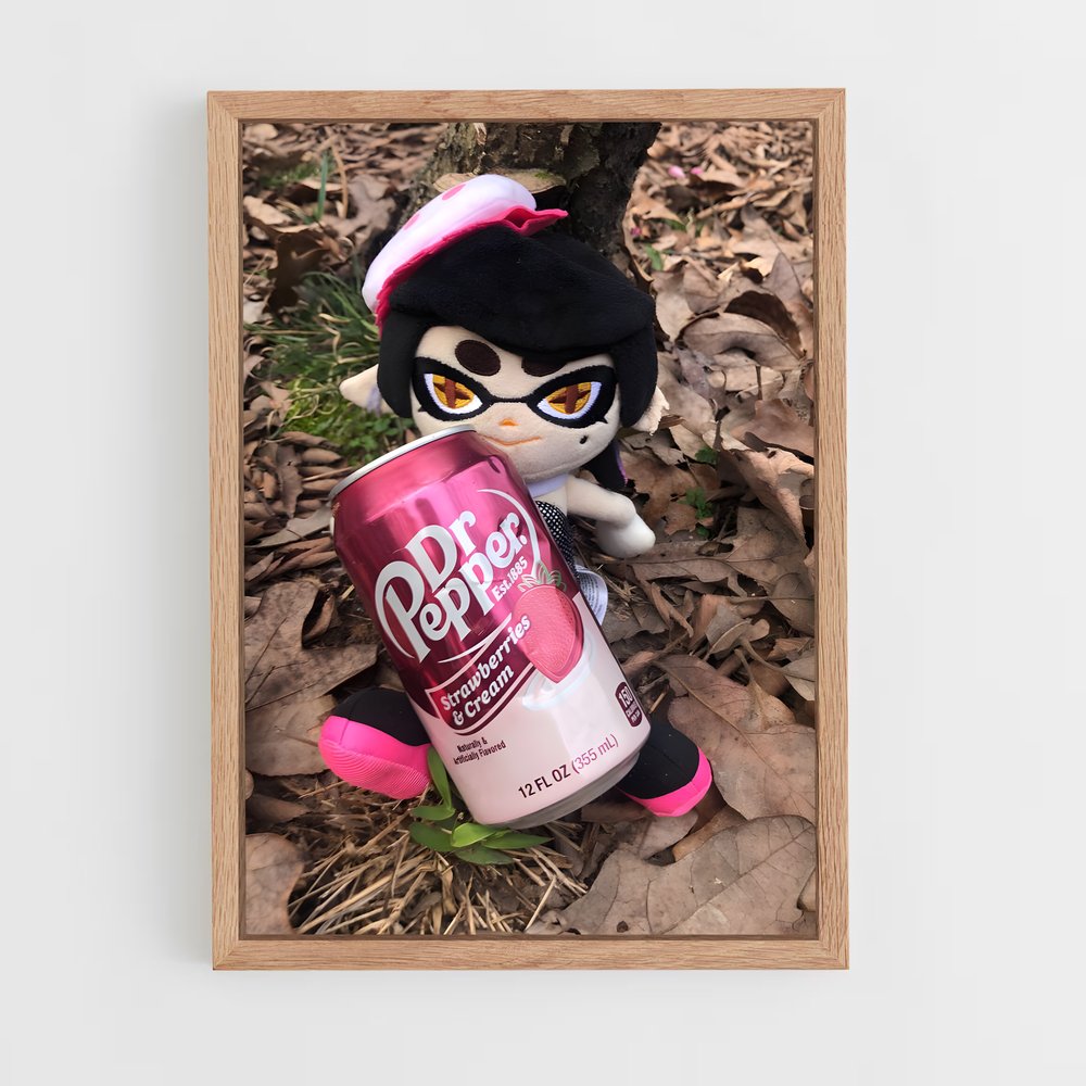 Poster Callie en Mode Chic – affiche Splatoon (vue 4)