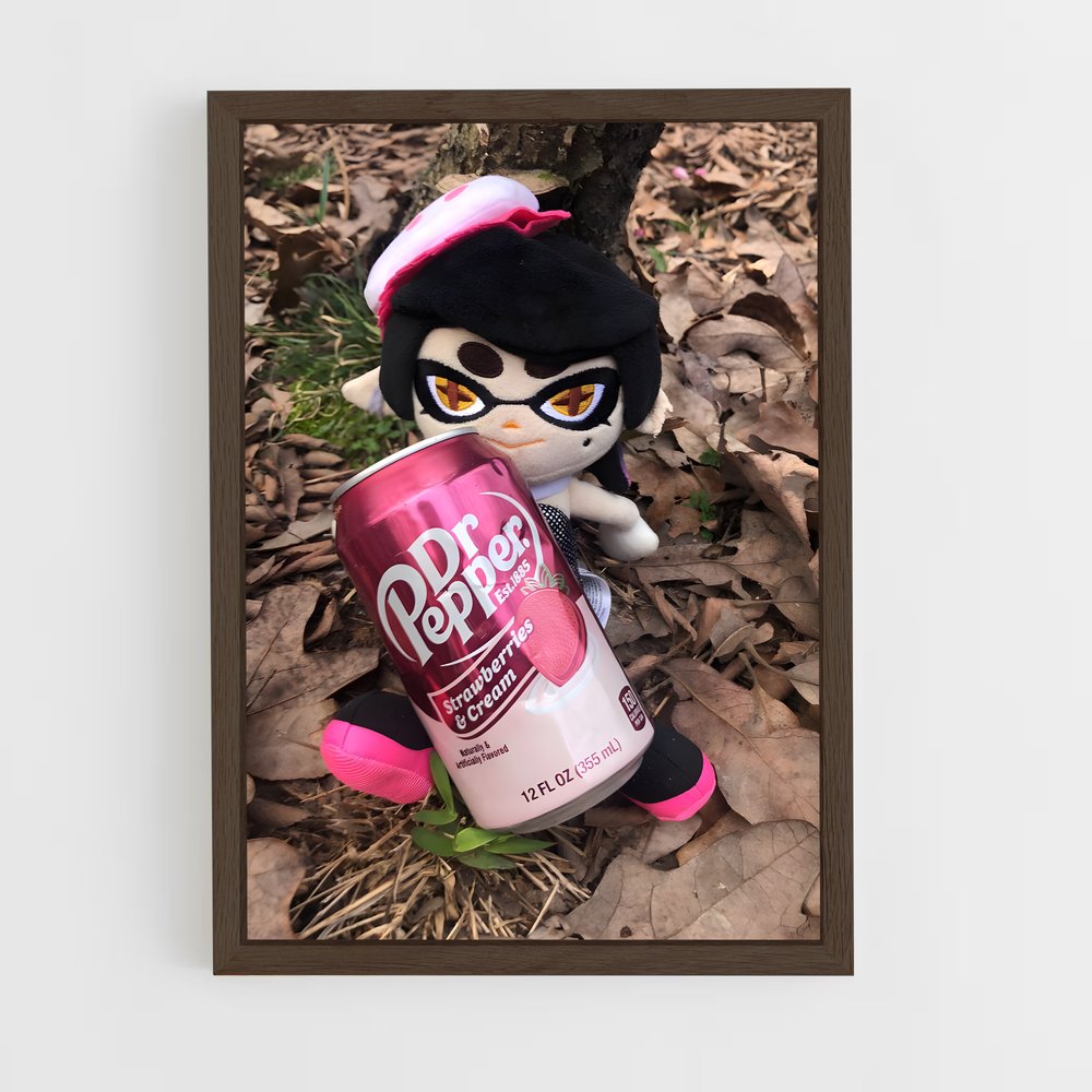 Poster Callie en Mode Chic – affiche Splatoon (vue 5)