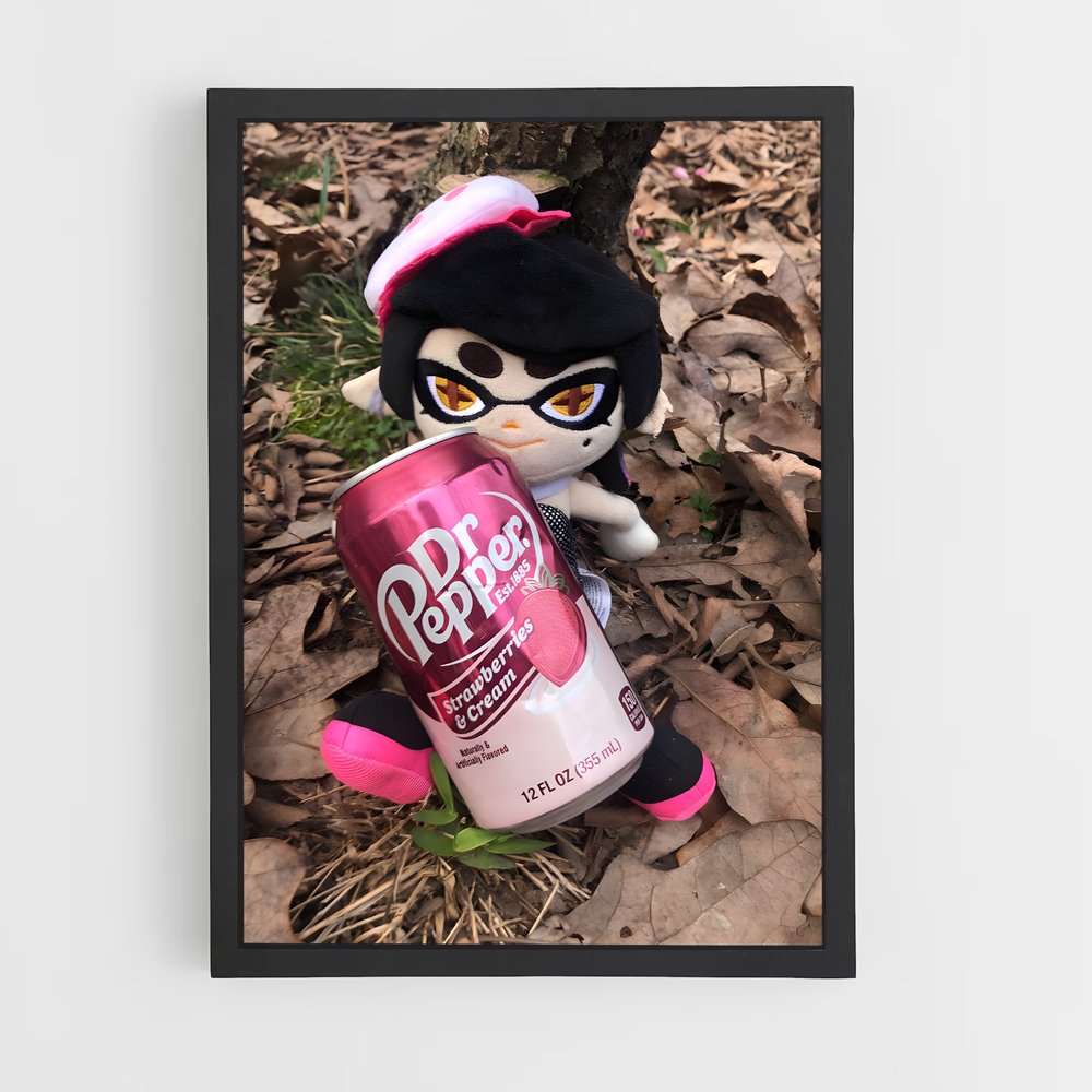 Poster Callie en Mode Chic – affiche Splatoon (vue 2)