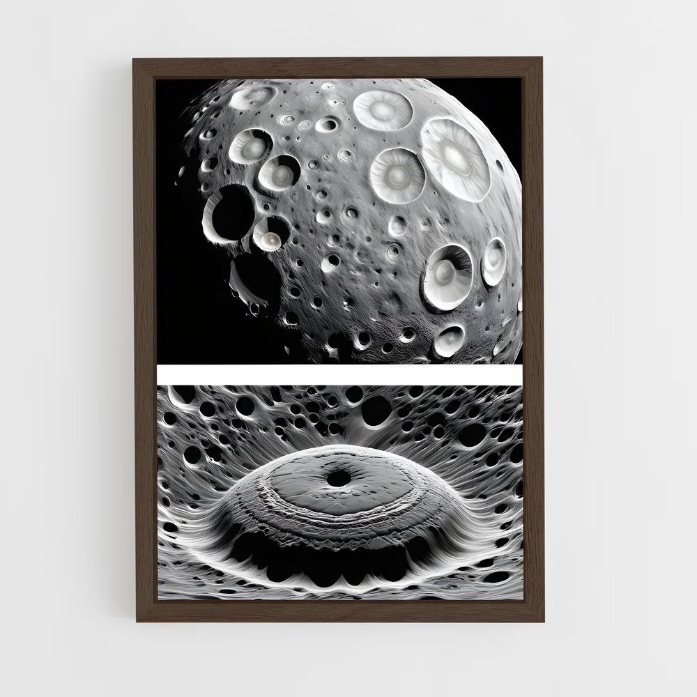 Poster Callisto Éclatant – affiche Système solaire (vue 5)