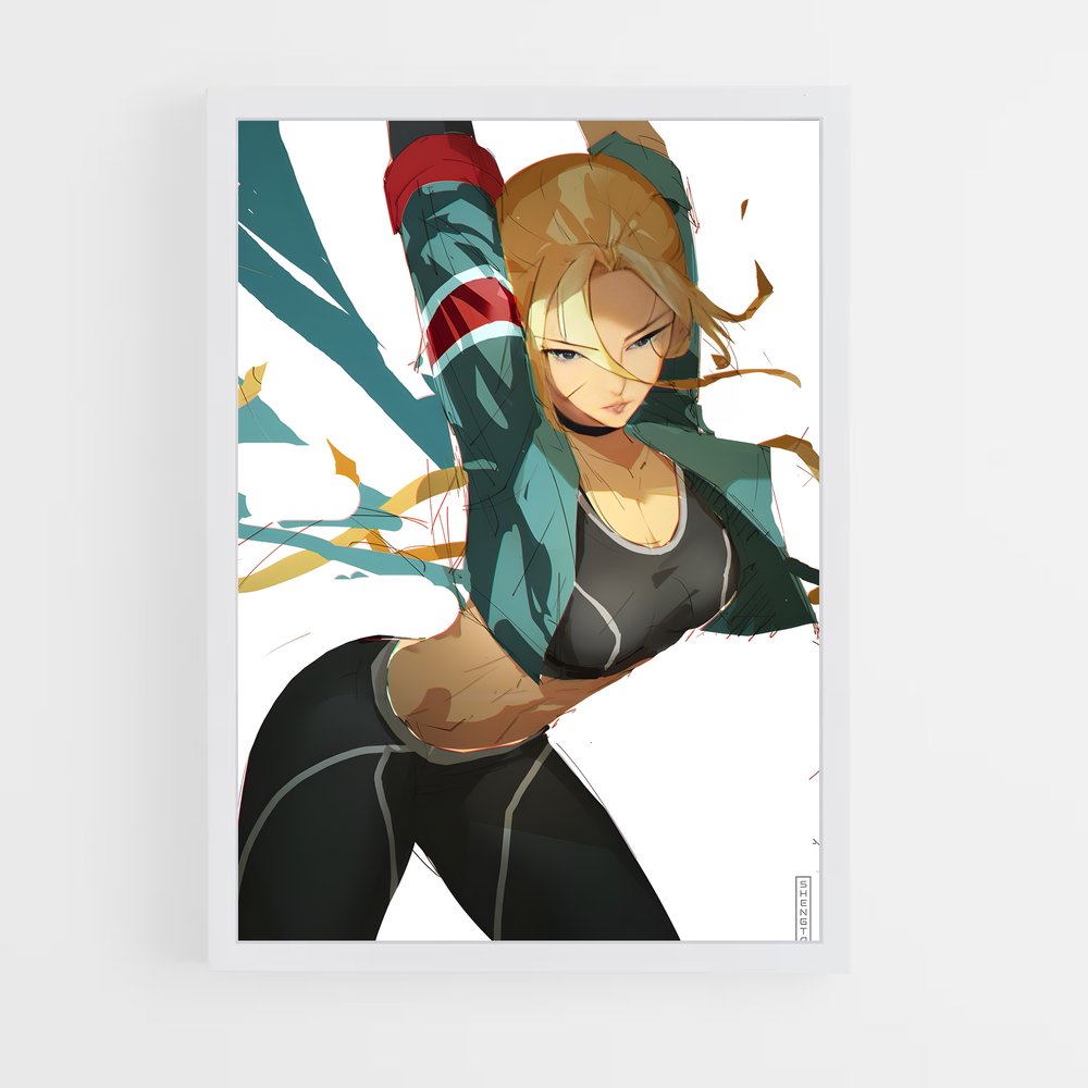 Poster Blade Mistress – affiche Street Fighter (vue 3)