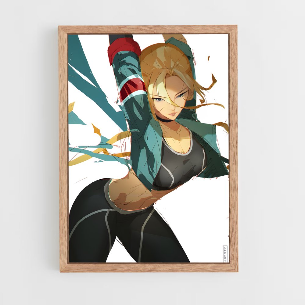 Poster Blade Mistress – affiche Street Fighter (vue 4)