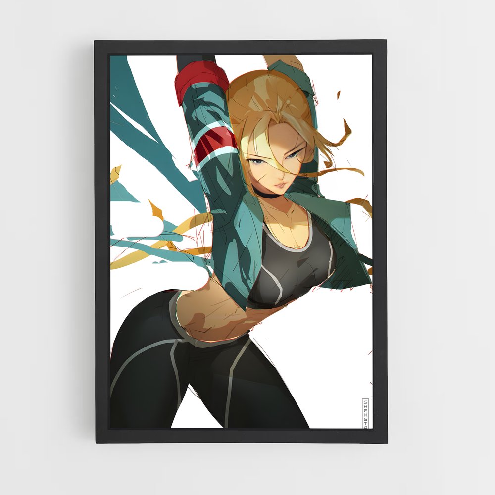 Poster Blade Mistress – affiche Street Fighter (vue 2)
