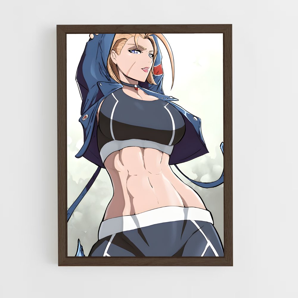 Poster Cammy Blue – affiche Street Fighter (vue 5)