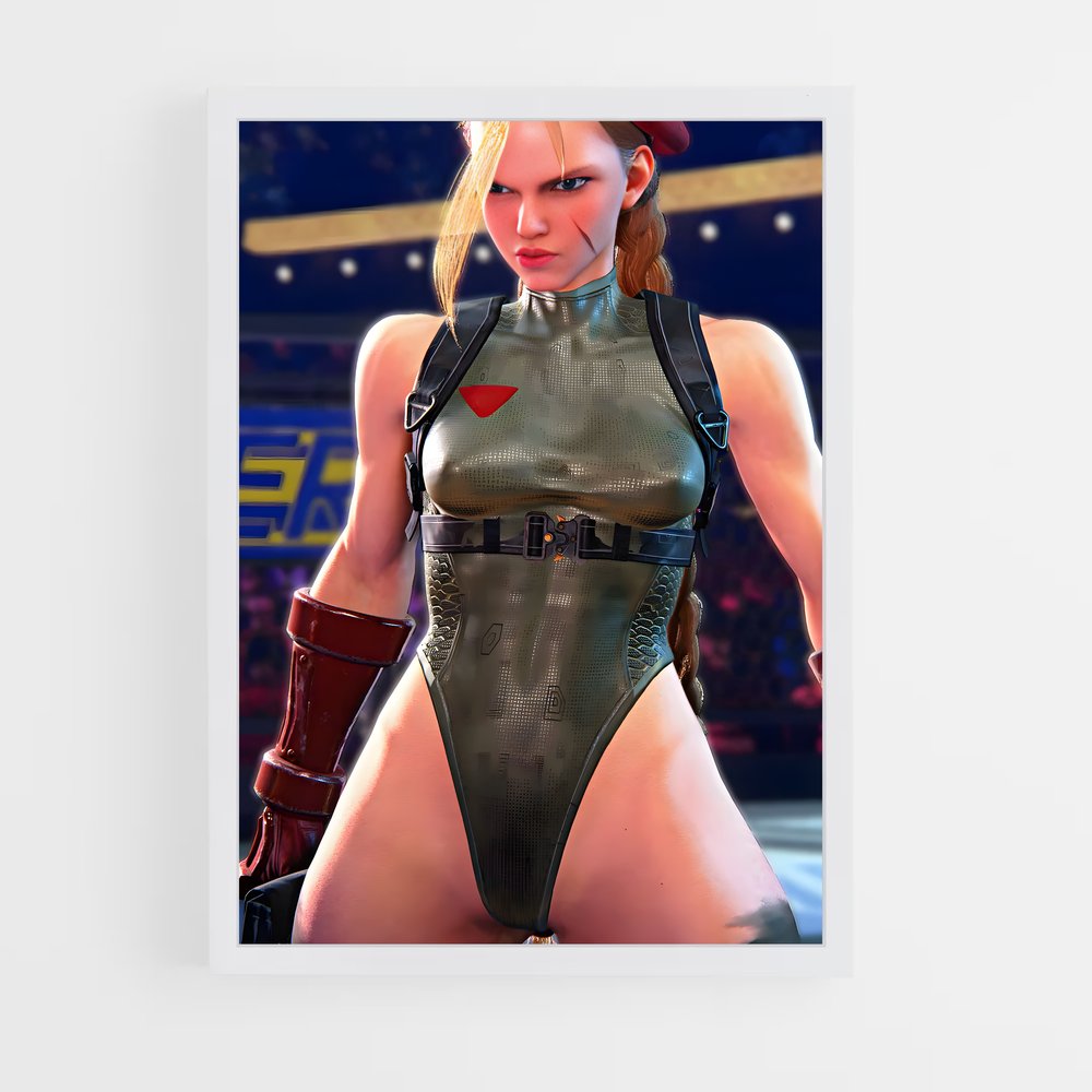Poster Cyborg Warrior – affiche Street Fighter (vue 3)