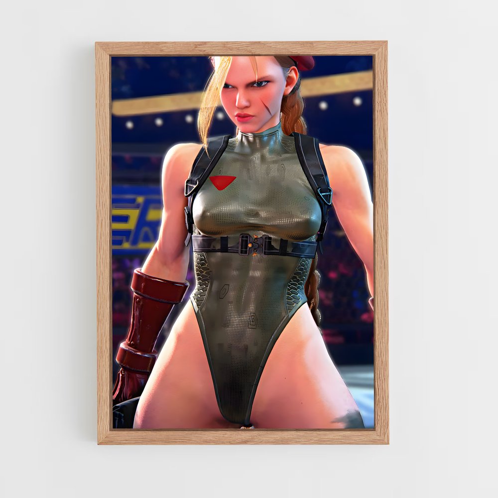 Poster Cyborg Warrior – affiche Street Fighter (vue 4)