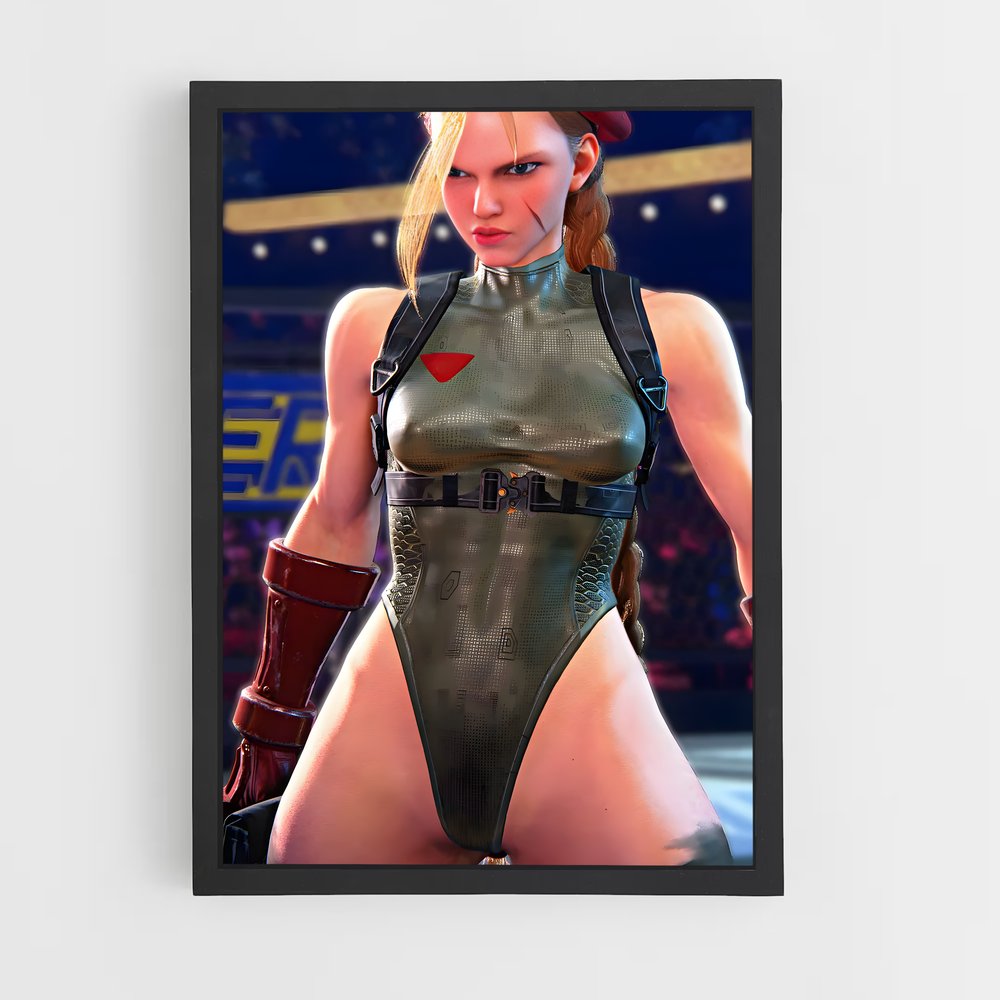 Poster Cyborg Warrior – affiche Street Fighter (vue 2)
