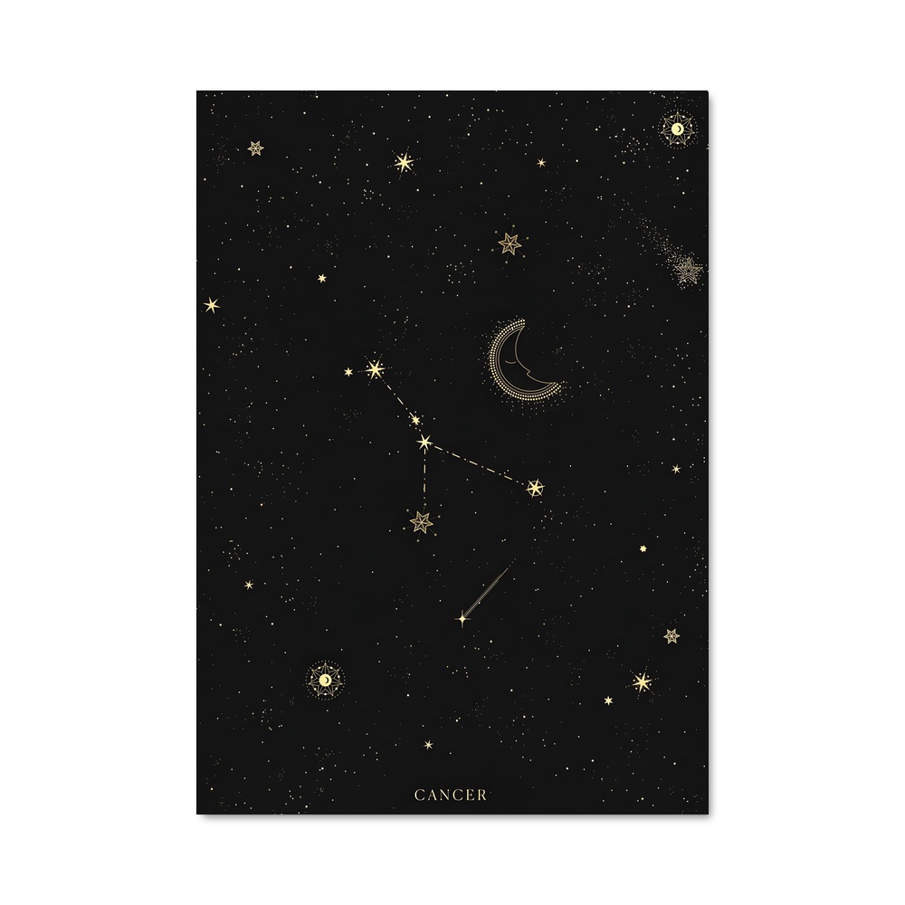 Poster Constellation du Cancer – affiche Constellations