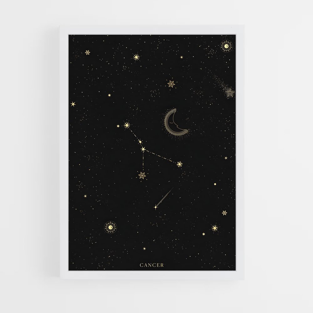 Poster Constellation du Cancer – affiche Constellations (vue 3)